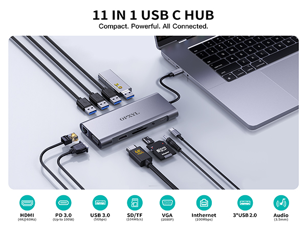 USB-C Hub Docking Station